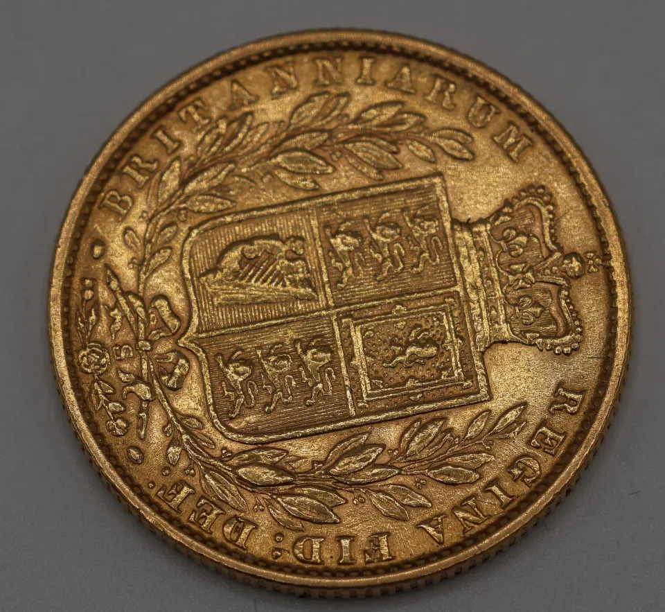 1873 Full Victoria Gold Sovereign