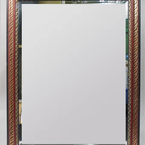 Large Decorative Bevelled Mirror