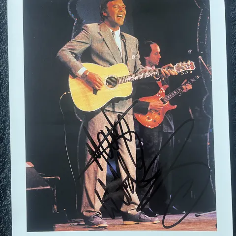 Marty Wilde Signed