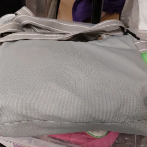 Grey and lime green Pineapple bag