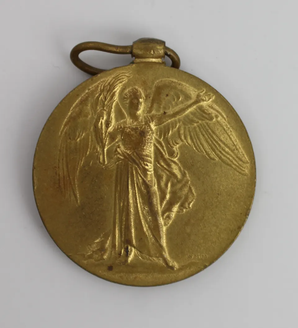 WWI British Victory Medal (1914-1919) – Named to Pte. F. Howarth