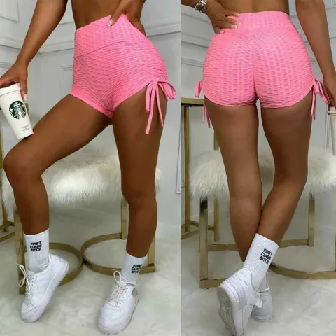 Ladies Control Gym Shorts. Pink colour, size large.  Rrp £12