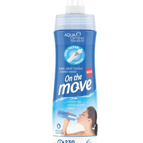 6 x Aqua Optima On The Move Water Bottles