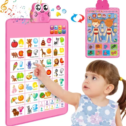 Brand New Interactive Alphabet Wall Chart L30a