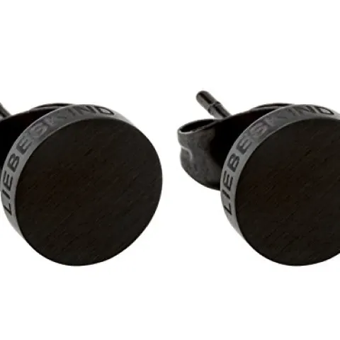 Liebeskind Berlin Women's Stud Earrings Matte Stainless Steel One Size Black