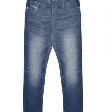 Lambretta Mens Chester Straight Fit Denim Jeans - Tinted Blue Size 36 RRP £60