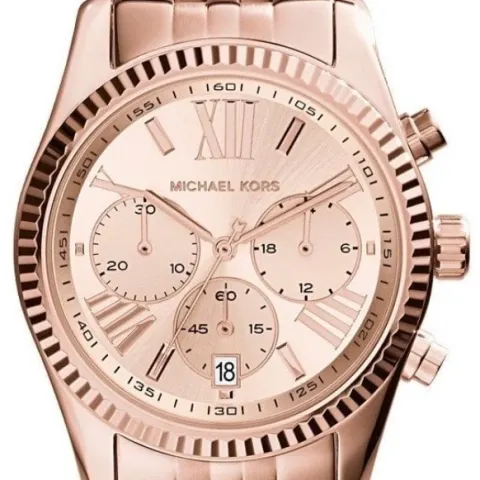 Michael Kors MK5569 Ladies Rose Gold Lexington Quartz Watch