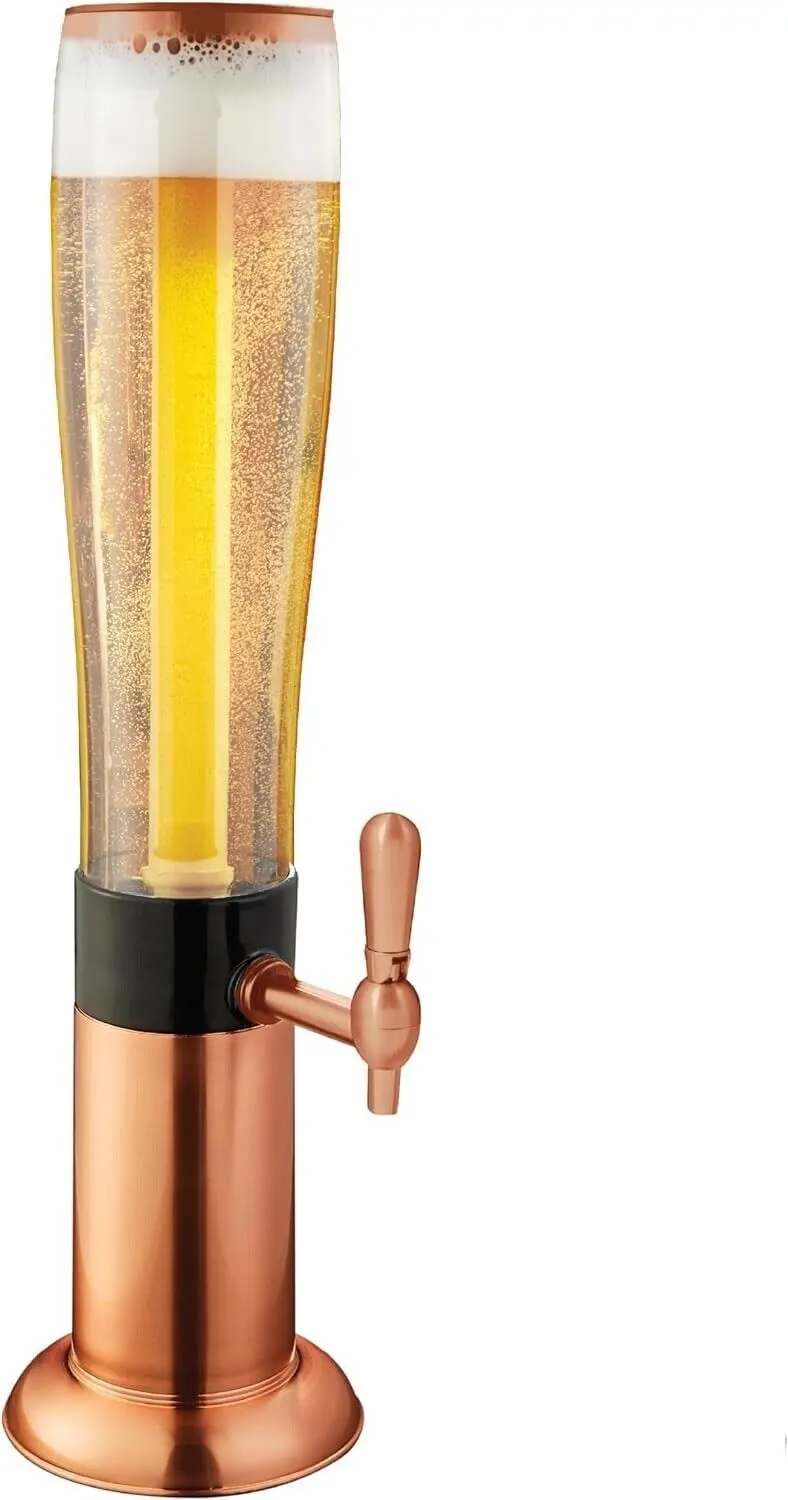 Beer Tower Drinks Beverage Dispenser with Tap for Party Bar