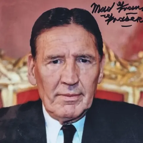 Mad Frankie Fraser Original Signature