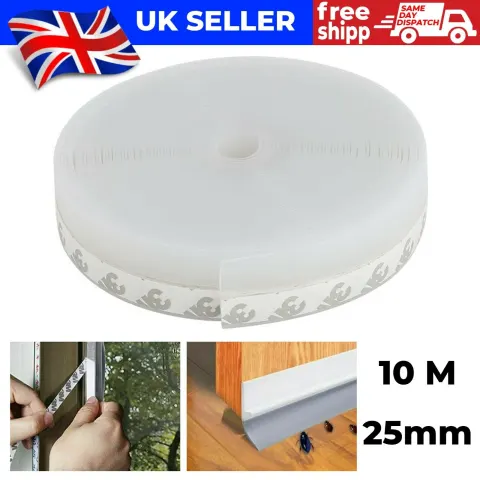 3M Door Strip Seal Adhesive Draught 10M 32PCS RRP £384