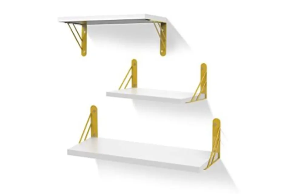 Set Of 3 White Shelves RRP 49.99ea
