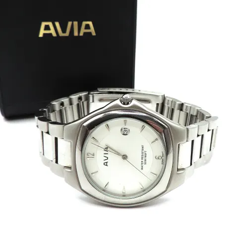 Men's AVIA Quartz Bracelet Watch #103902 - New Battery