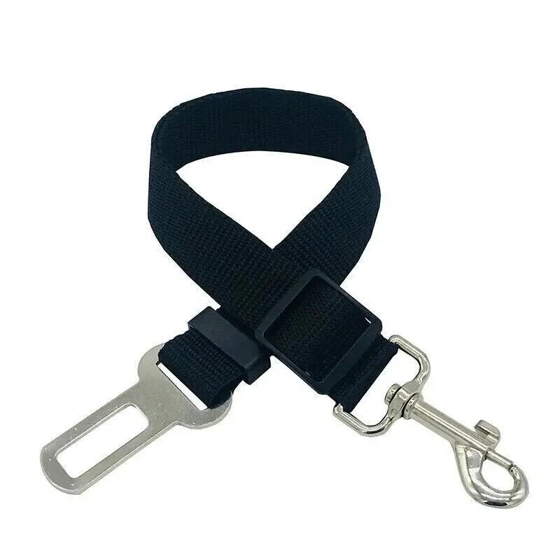 20 X Pet Dog Seat Belt Adjustable Travel Car Safety Harnesses Lead Restraint Clip