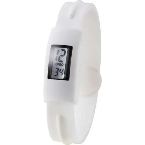10 x Breo Energy White Digital Watch with Silicone Strap L4a
