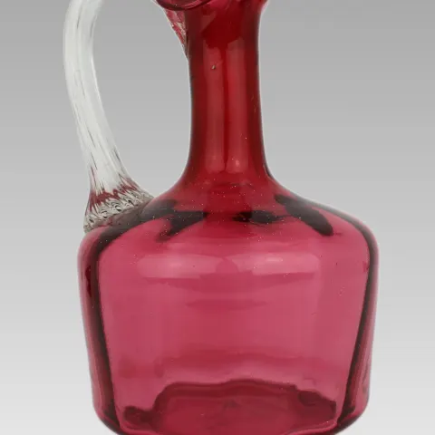 Victorian Cranberry Glass Jug