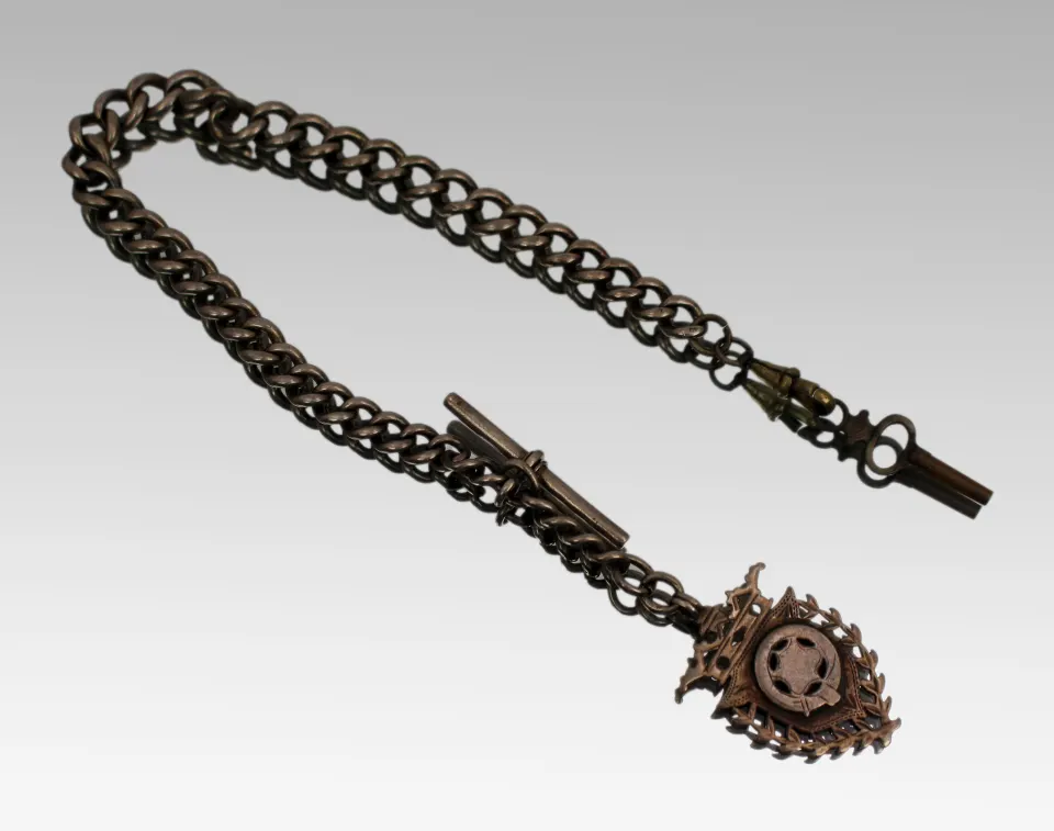 Victorian Sterling Silver Albert Watch Chain