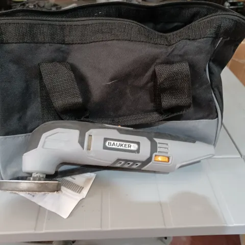 3 x Bauker 18v Cordless Multi Cutter With Carry Bag (Unchecked Returns) L1c