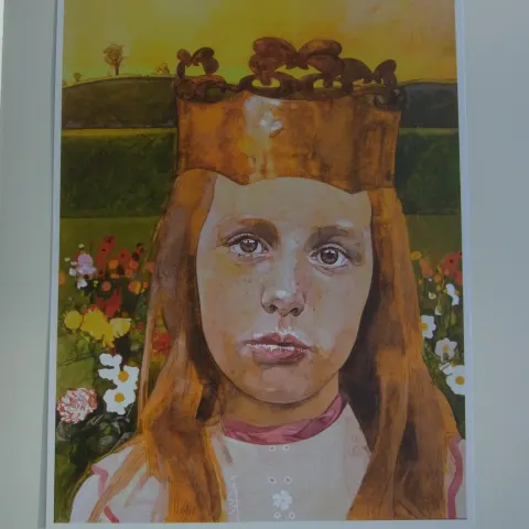 Sir Peter Blake RA Alice Copy of Signed COA (Beatles Sgt Peppers) Limited Edition 500