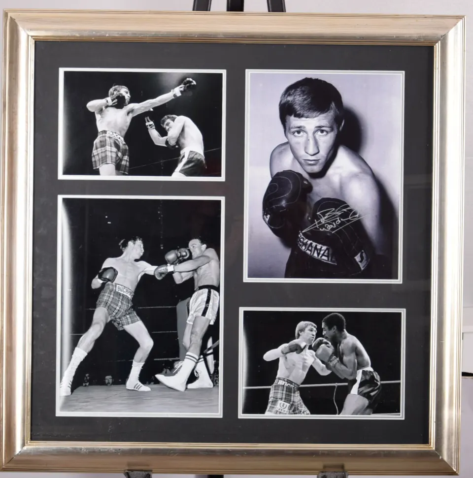 KEN BUCHANAN original signed presentation