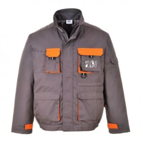 Portwest Constrast Jacket Gery/Orange Size Small Rrp £49.00 L8c