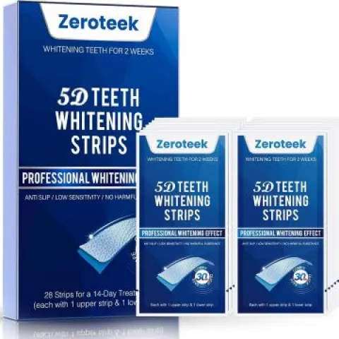 10 x Advanced 5D Snow Whitening Kit, 28 Zero Sensitive Strips L6a