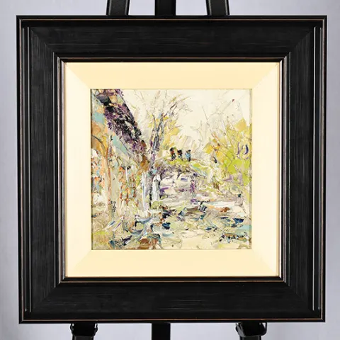 Impressionist Original Framed Oil Painting