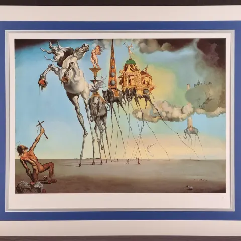 Salvador Dali Limited Edition. One of Only 75 Published.