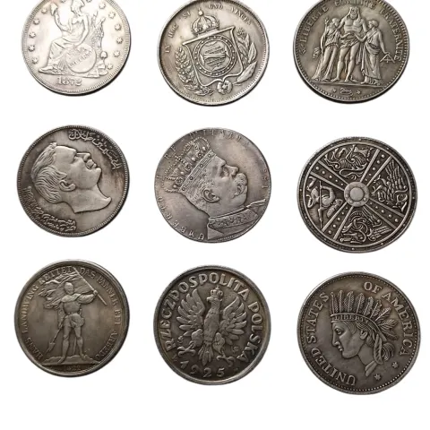 A Group of Old Replica Coins