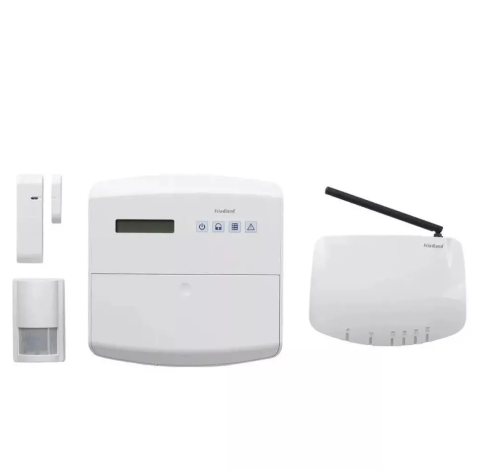 BOXED FRIEDLAND BY HONEYWELL GLOBAL GAURD SMARTPHONE HOME ALARM SYSTEM