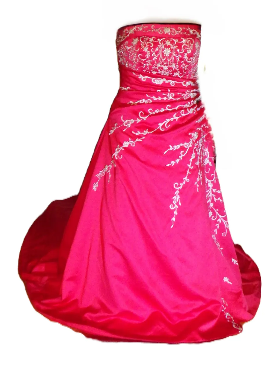 Evening Ball Gown/Bridal Wear With Train