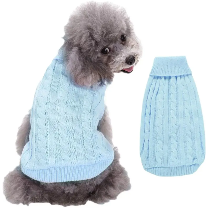 10 x Pet Sweater Dog Cat Warm Coat