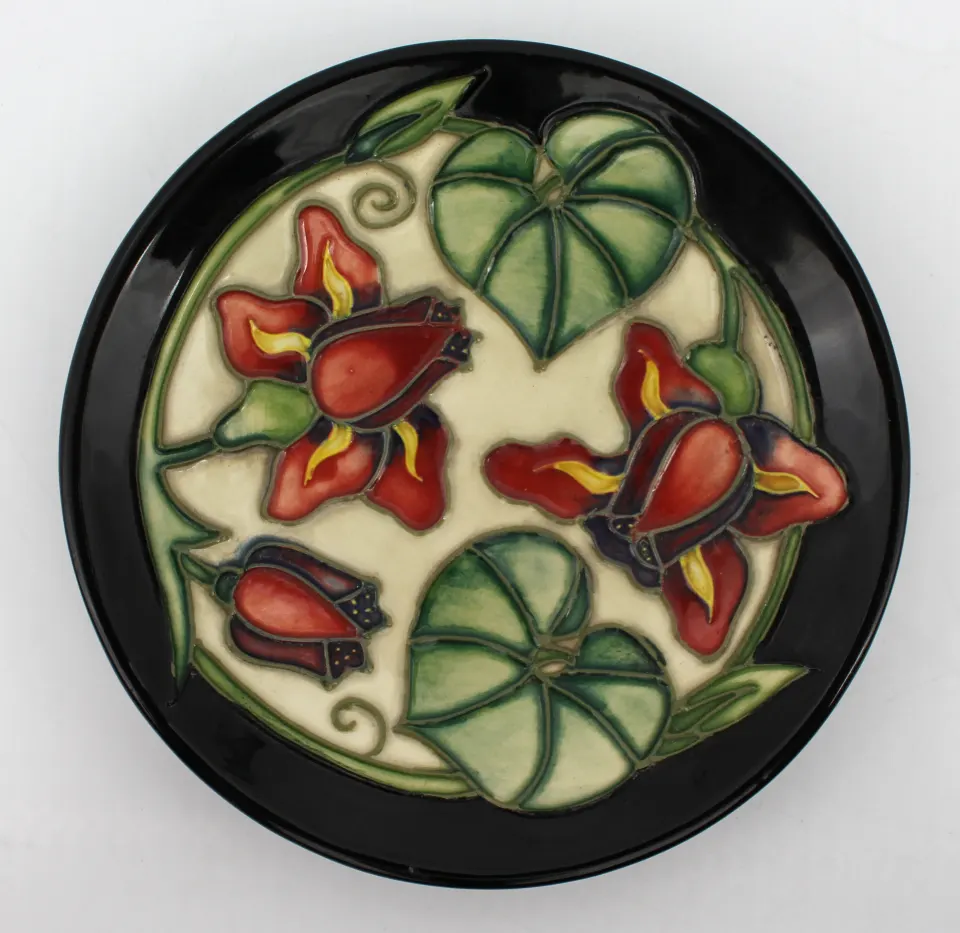 Moorcroft ‘Palmata’ Pattern Pin Dish – c.1999