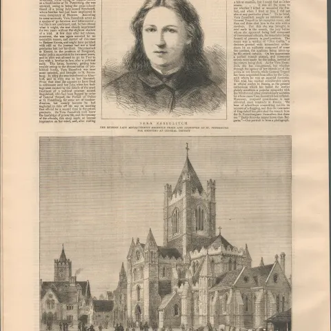Dublin Christ Church May 4th 1878 Antique Newspaper