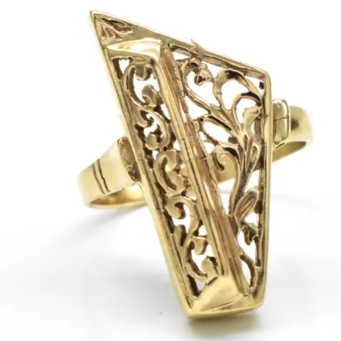 Vintage 14k Gold Piano Ring