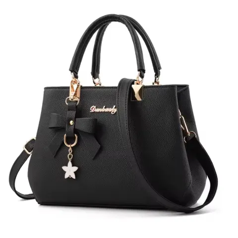 Elegant Women’s Messenger Bag - The Perfect Blend of Style & Function! Black