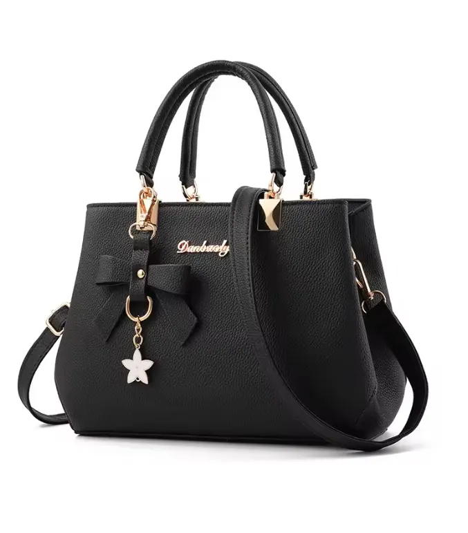 Elegant Women’s Messenger Bag - The Perfect Blend of Style & Function! Black