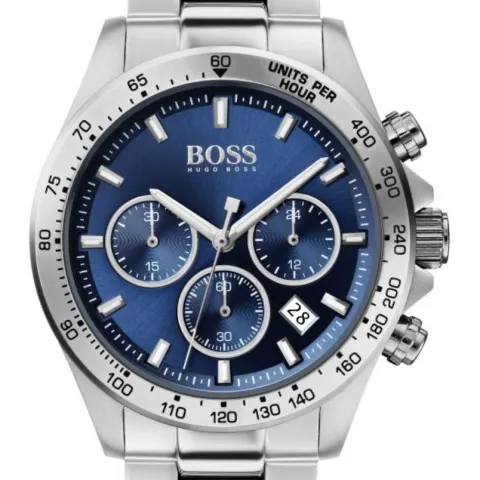 Hugo Boss 1513755 Men's Hero Lux Sport Silver Bracelet Chronograph Watch