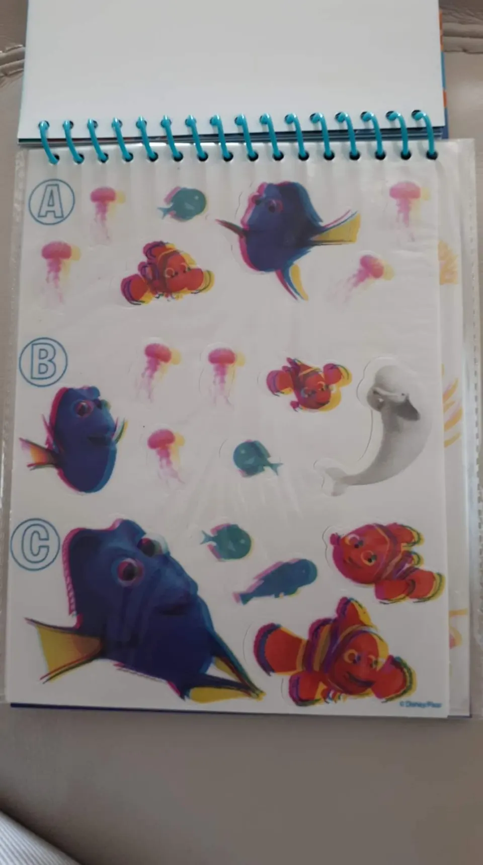 Finding Dory Sticker Books x 12