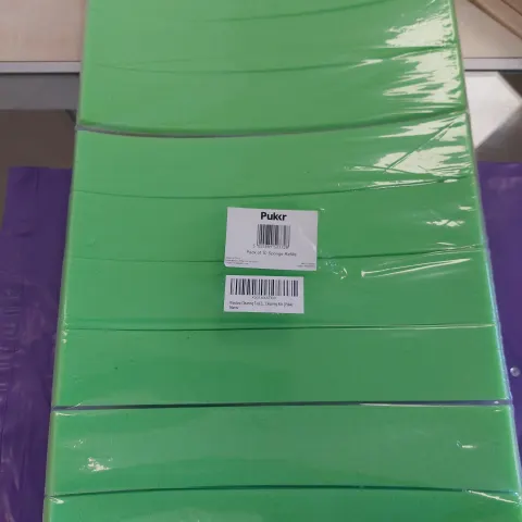 Green and Cream Foam Refills For Window Cleaning Tool, 5 Boxes of 50