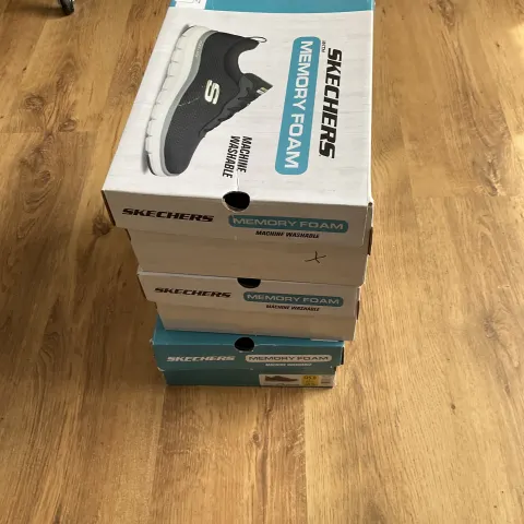 3 Pairs of Boxed New Skechers