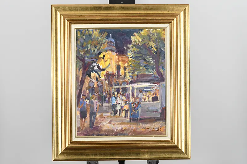Spanish Original Oil On Canvas