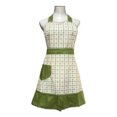 10 x Women Girls Ladies Retro Apron with Chic Pocket RRP £167.00 L5a