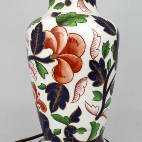 Royal Worcester Porcelain Table Lamp