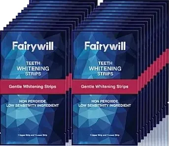 100 x Packs of 44 Fairywill Teeth Whitening Strips (unboxed)