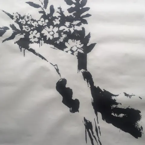 BANKSY (b 1974) GDP Pop Up Shop Exhibition, Flower Thrower, screenprint on paper, Croydon, 2019