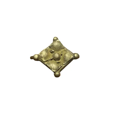 Antiquities: Medieval Silver Ring Bezel (Damage) (£6 UK £15 Int Post)
