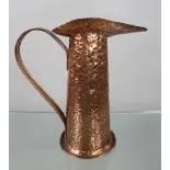Antique Hammered Copper Jug