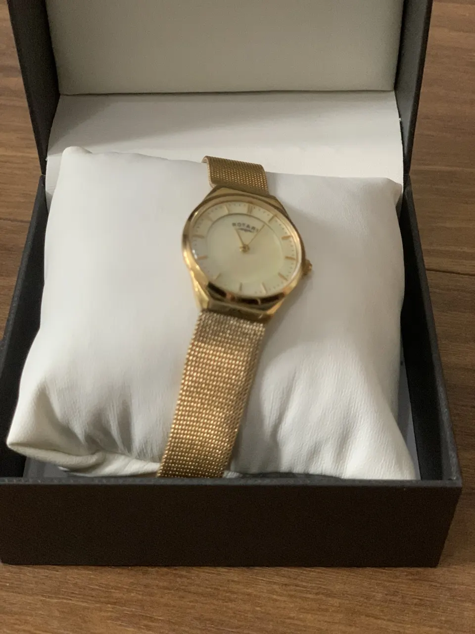 Rotary ladies gold watch