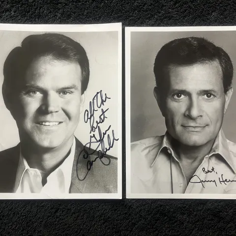 Gerry Herman &Glen Campbell Signed