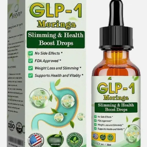 10 x GLP-1 Moringa Slimming Health Boost Drops Liquid 30ml